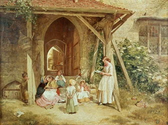 Spelen op scholen, 1857